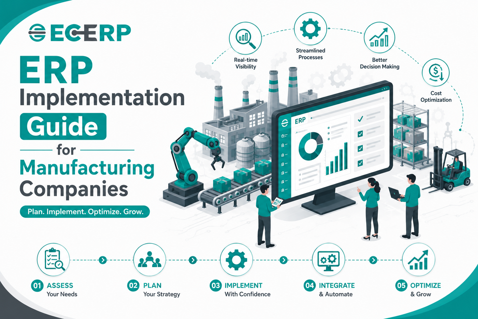 ERP Implementation Guide for Manufacturing Companies